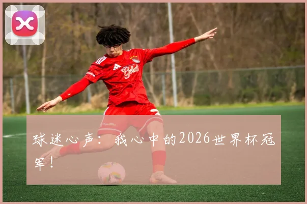 球迷心声：我心中的2026世界杯冠军！