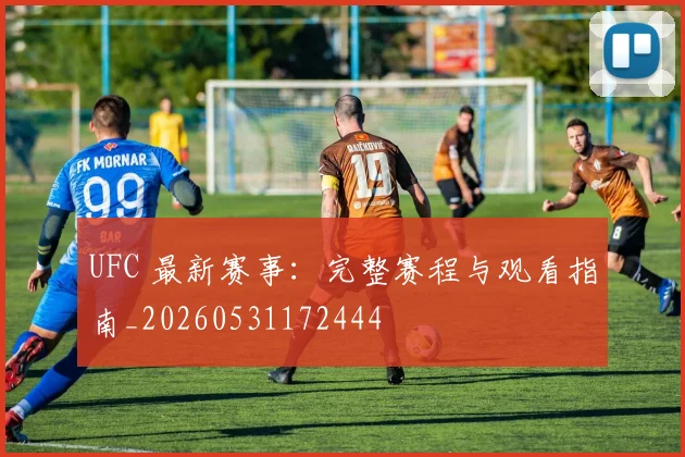 UFC 最新赛事：完整赛程与观看指南_20260531172444